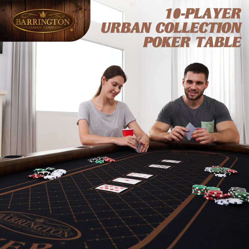 Barrington Billiards Company Barrington Urban 10-Player Texas Hold